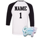 Diamond Dolls Softball Raglan-Bella + Canvas-Country Gone Crazy