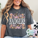Badgers // Funky Flowers // T-Shirt-Country Gone Crazy-Country Gone Crazy