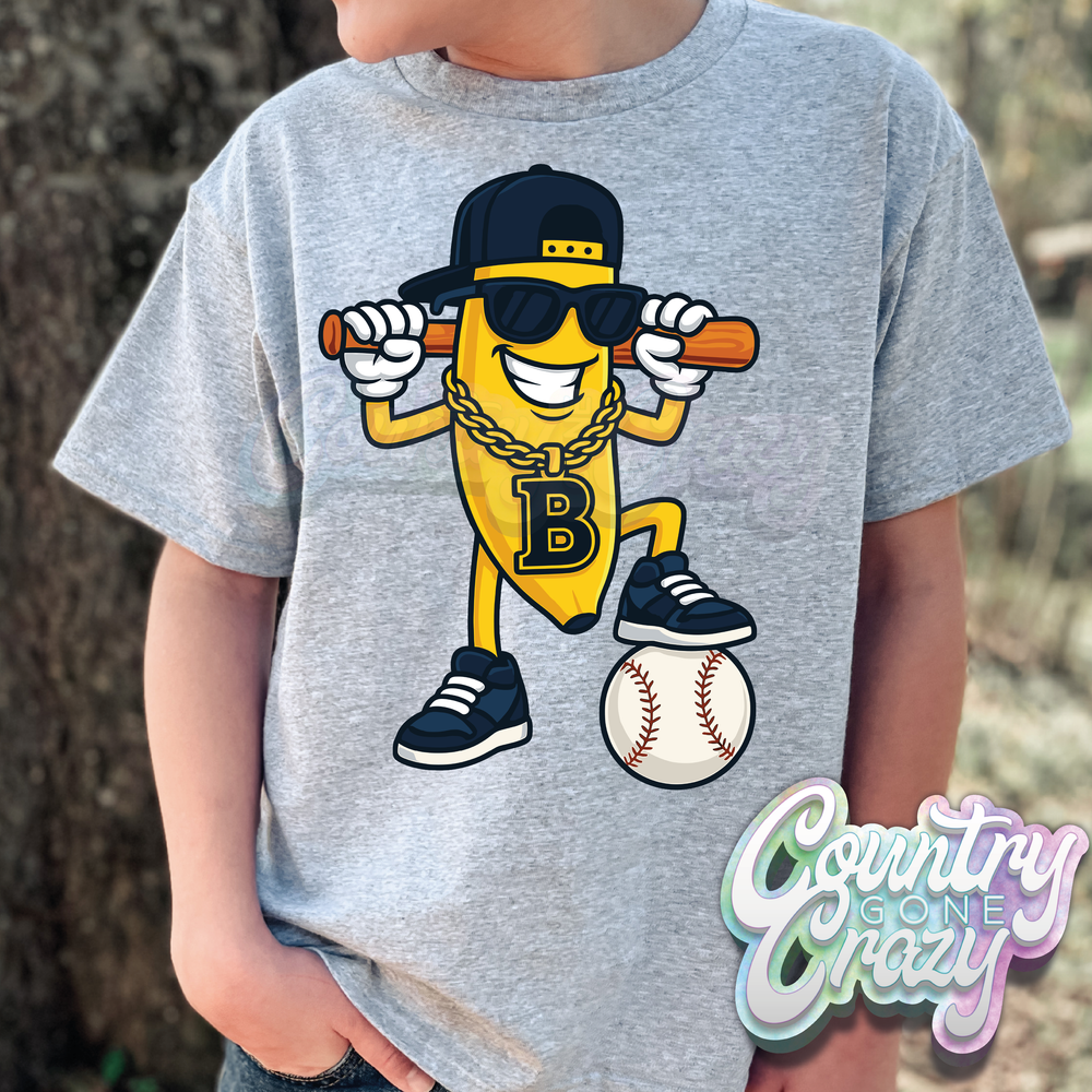 Banana with Chain-Gildan-Country Gone Crazy