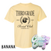 THIRD GRADE SOCIAL CLUB - BARBERS HILL // COMFORT COLOR T-SHIRT-Country Gone Crazy-Country Gone Crazy