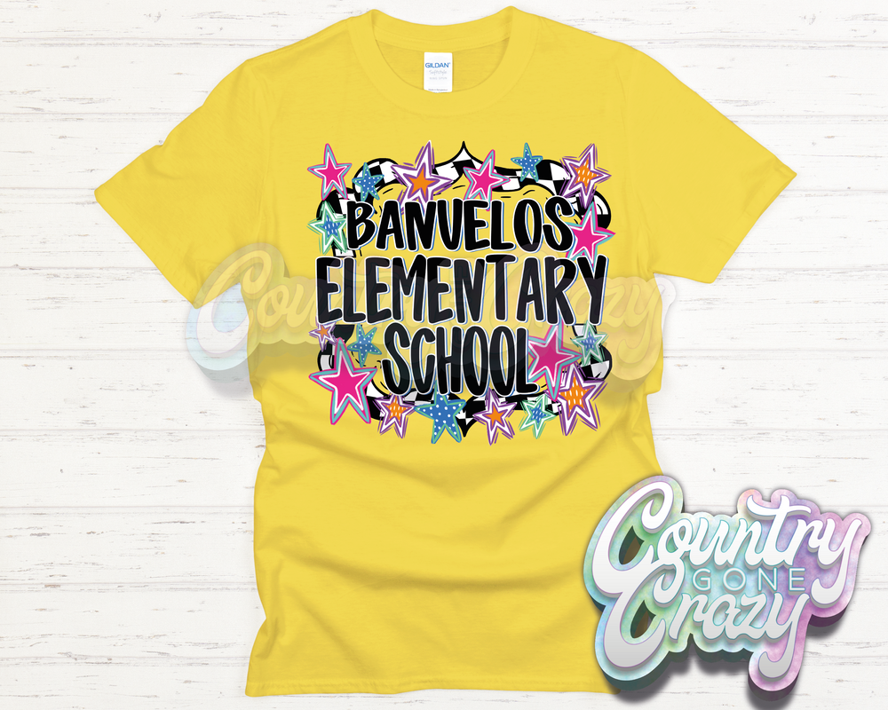 Banuelos Elementary // ALL STAR // T-Shirt-Country Gone Crazy-Country Gone Crazy