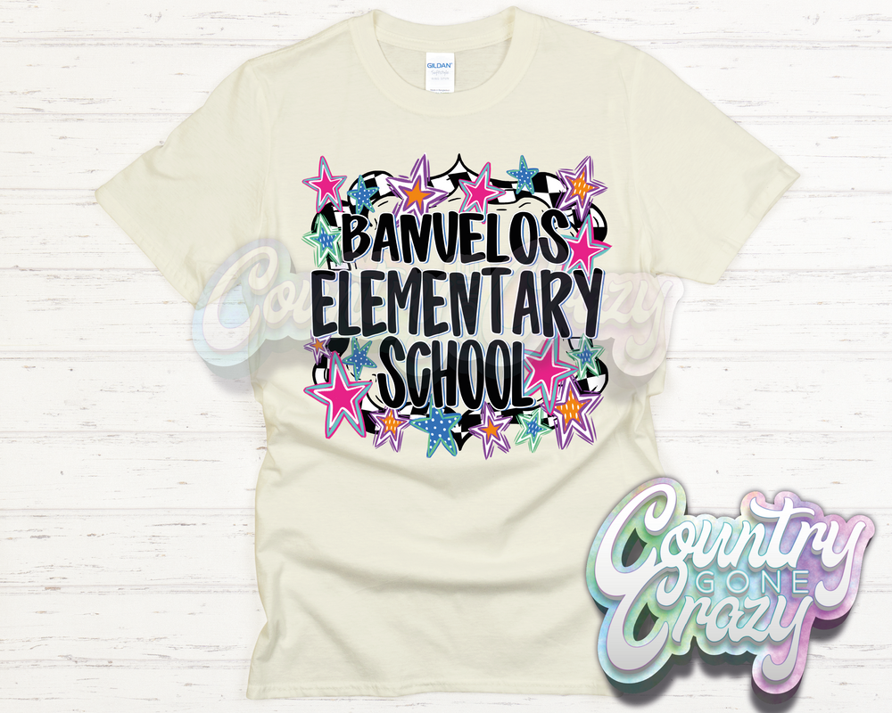 Banuelos Elementary // ALL STAR // T-Shirt-Country Gone Crazy-Country Gone Crazy