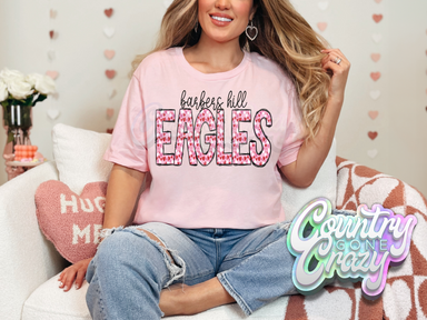 Barbers Hill Eagles - Valentine - T-Shirt-Country Gone Crazy-Country Gone Crazy