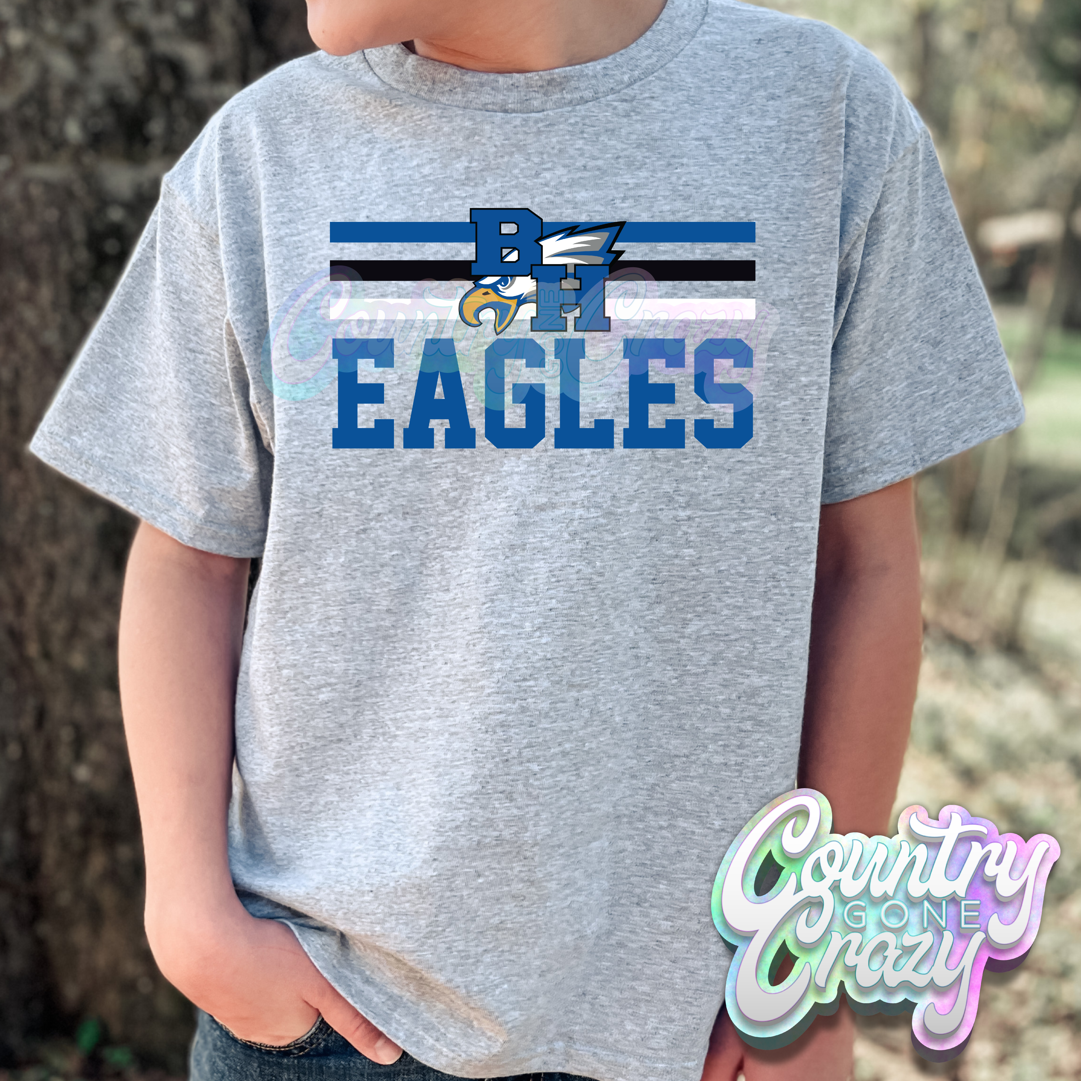 Barbers Hill Eagles - Superficial - T-Shirt — Country Gone Crazy