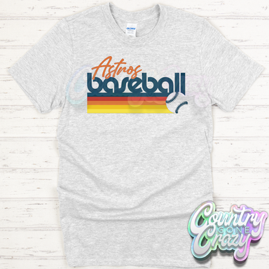 Baseball Retro - T-Shirt-Country Gone Crazy-Country Gone Crazy