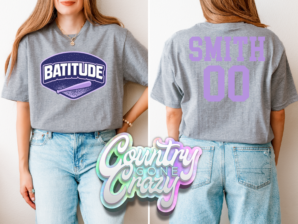 Batitude - Softball-Country Gone Crazy-Country Gone Crazy