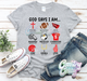 God Says I Am - Baytown Junior Goslins - T-Shirt-Country Gone Crazy-Country Gone Crazy