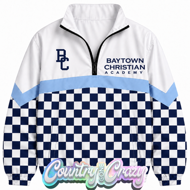 BAYTOWN CHRISTIAN ACADEMY WINDBREAKER // *PRE-ORDER**-Country Gone Crazy-Country Gone Crazy