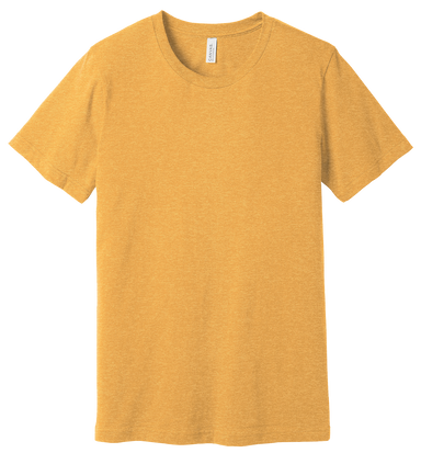 Heather Mustard - Bella+Canvas - Short Sleeve Crew Neck T-Shirt-Bella + Canvas-Country Gone Crazy