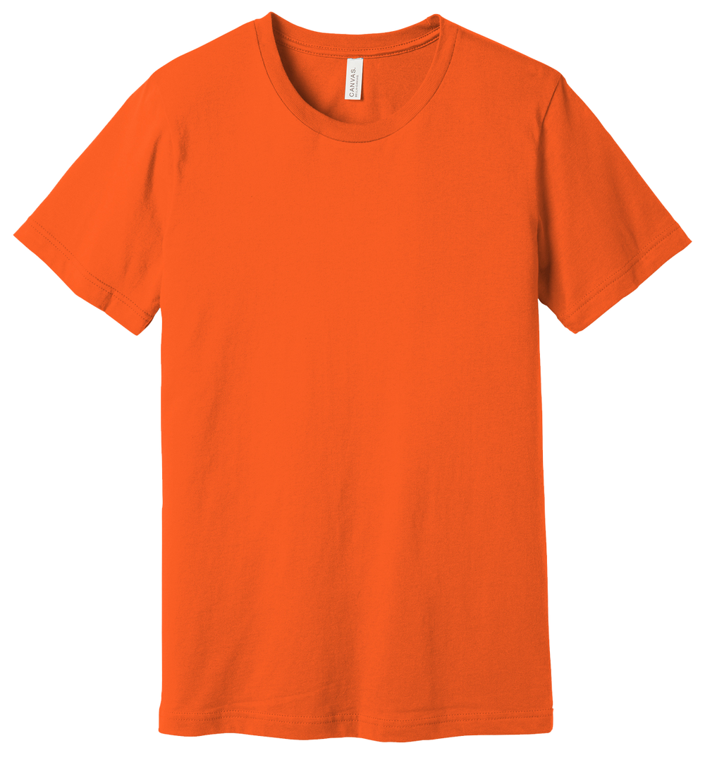 Orange - Bella+Canvas - Short Sleeve Crew Neck T-Shirt-Bella + Canvas-Country Gone Crazy