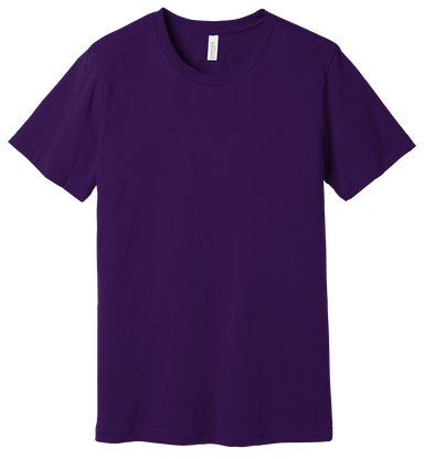 Purple - Bella+Canvas - Short Sleeve Crew Neck T-Shirt-Bella + Canvas-Country Gone Crazy