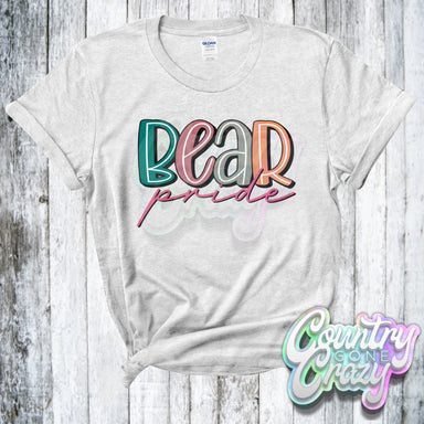 Bear Pride Doodle ~ T-Shirt-Country Gone Crazy-Country Gone Crazy
