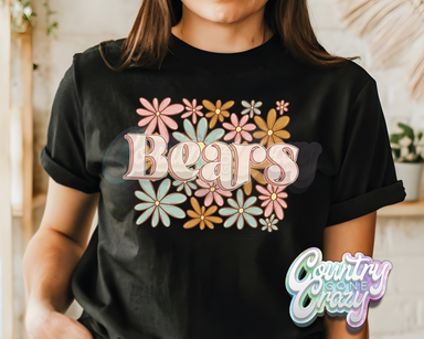 Bears • Blooming Boho • T-Shirt-Country Gone Crazy-Country Gone Crazy