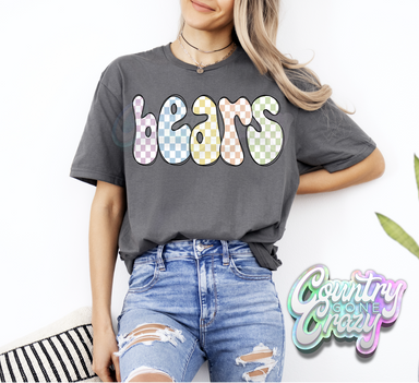 BEARS ▪️ CHECKY ▪️ T-Shirt-Country Gone Crazy-Country Gone Crazy