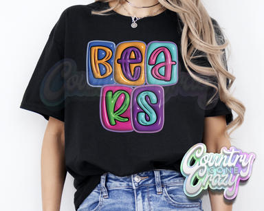 Bears •• Bubble •• T-Shirt-Country Gone Crazy-Country Gone Crazy