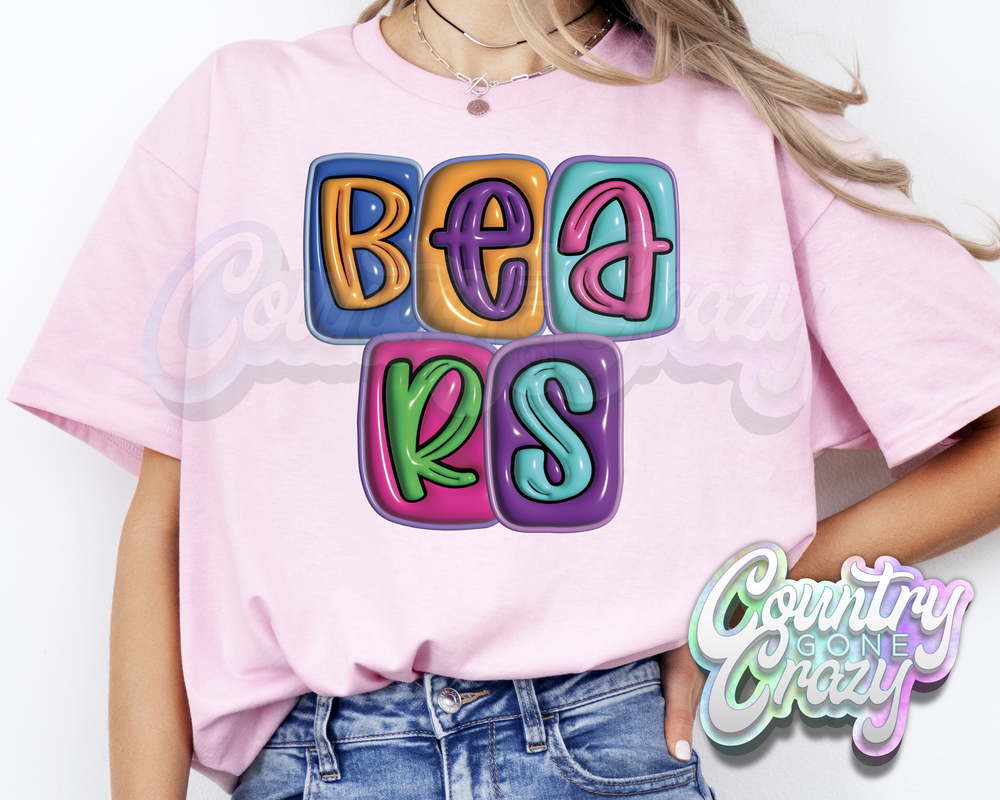 Bears •• Bubble •• T-Shirt-Country Gone Crazy-Country Gone Crazy