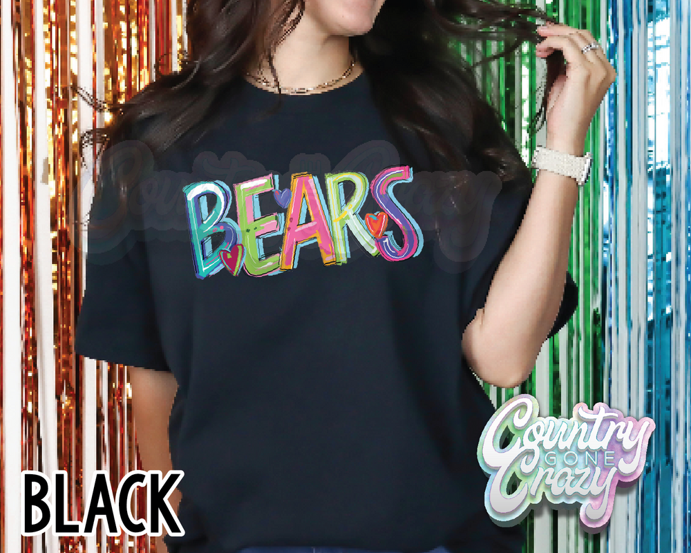 Bears • Splash • T-Shirt-Country Gone Crazy-Country Gone Crazy