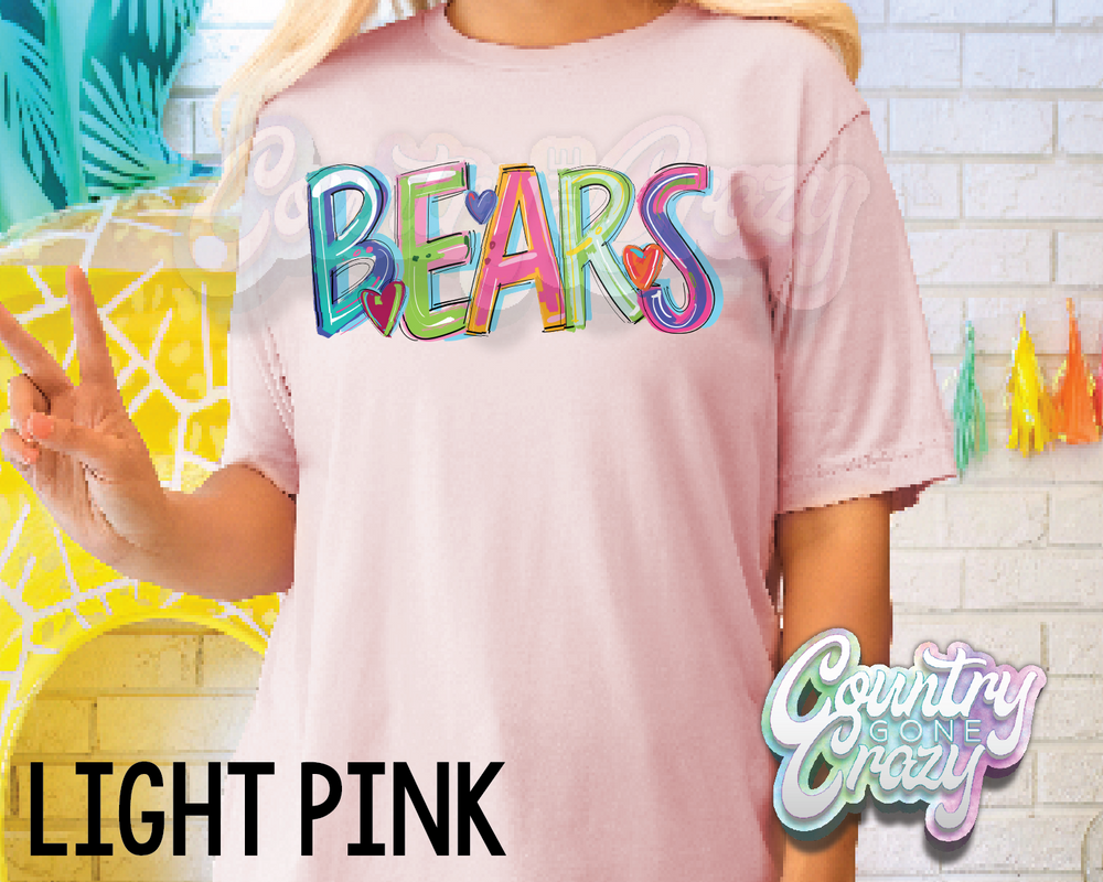 Bears • Splash • T-Shirt-Country Gone Crazy-Country Gone Crazy