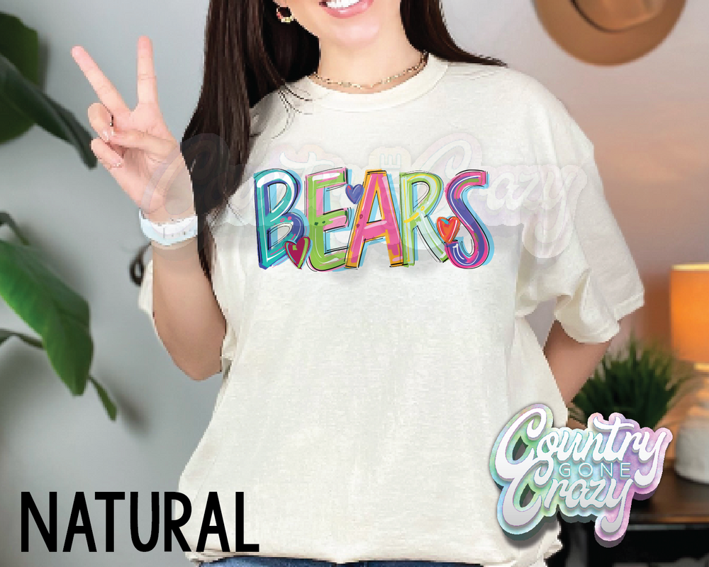Bears • Splash • T-Shirt-Country Gone Crazy-Country Gone Crazy