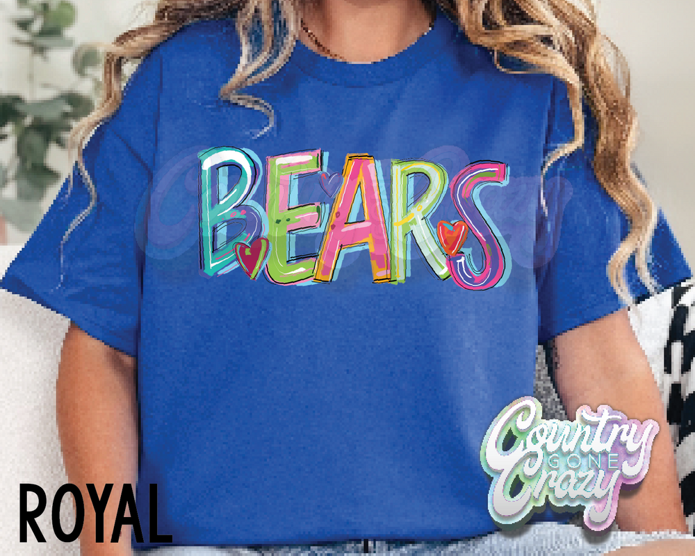 Bears • Splash • T-Shirt-Country Gone Crazy-Country Gone Crazy