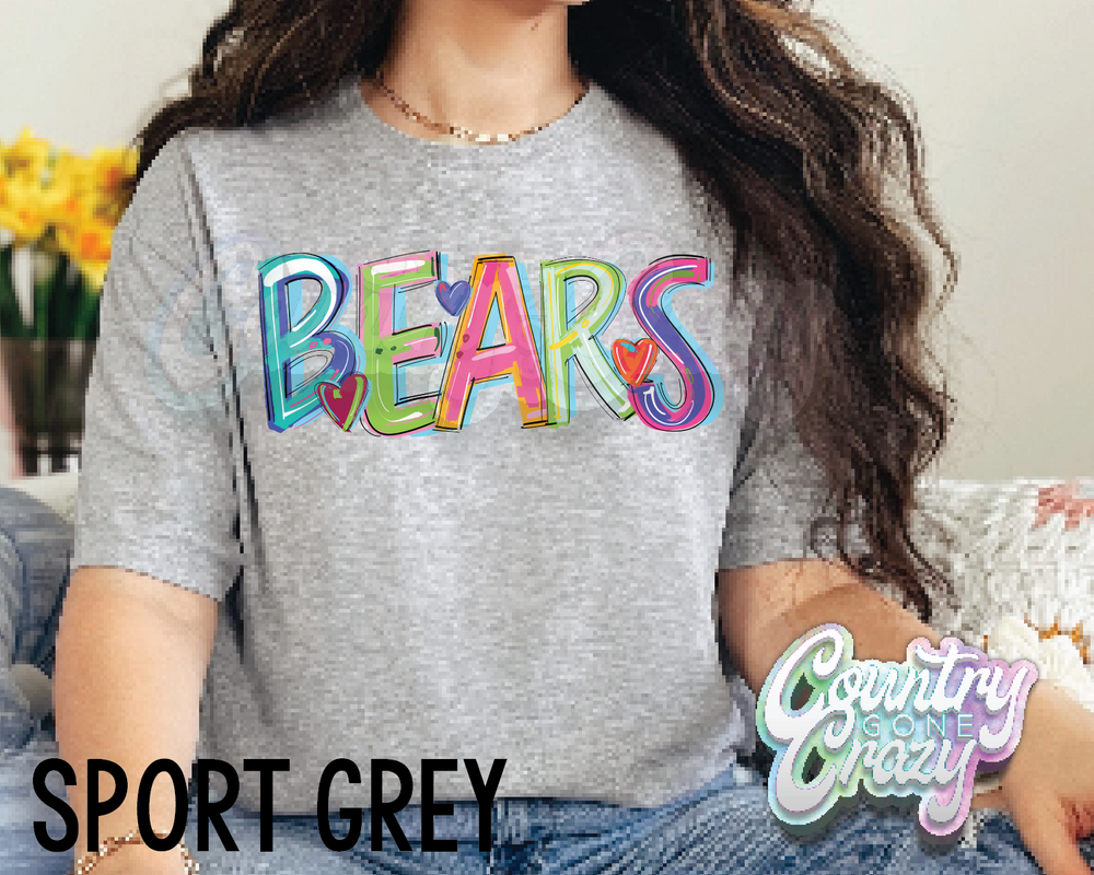 Bears • Splash • T-Shirt-Country Gone Crazy-Country Gone Crazy
