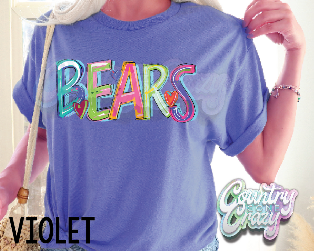 Bears • Splash • T-Shirt-Country Gone Crazy-Country Gone Crazy