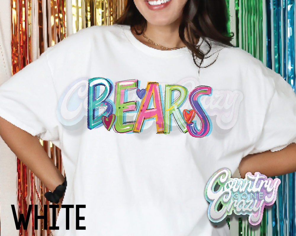 Bears • Splash • T-Shirt-Country Gone Crazy-Country Gone Crazy