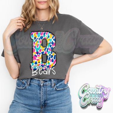 BEARS •• SPOTTY •• T-SHIRT-Country Gone Crazy-Country Gone Crazy