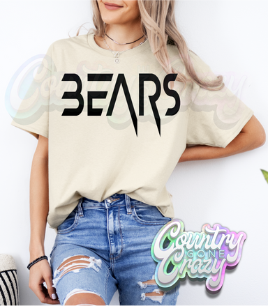 BEARS /// HARD ROCK /// T-SHIRT-Country Gone Crazy-Country Gone Crazy