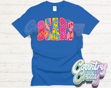 BEARS // GOOD VIBES // T-Shirt-Country Gone Crazy-Country Gone Crazy