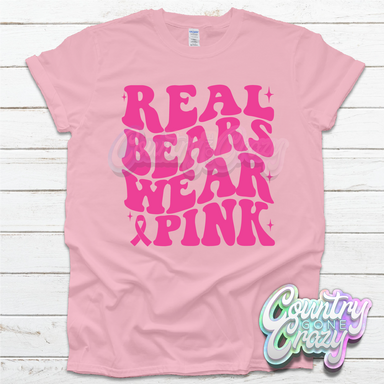 Bears Breast Cancer T-Shirt-Country Gone Crazy-Country Gone Crazy