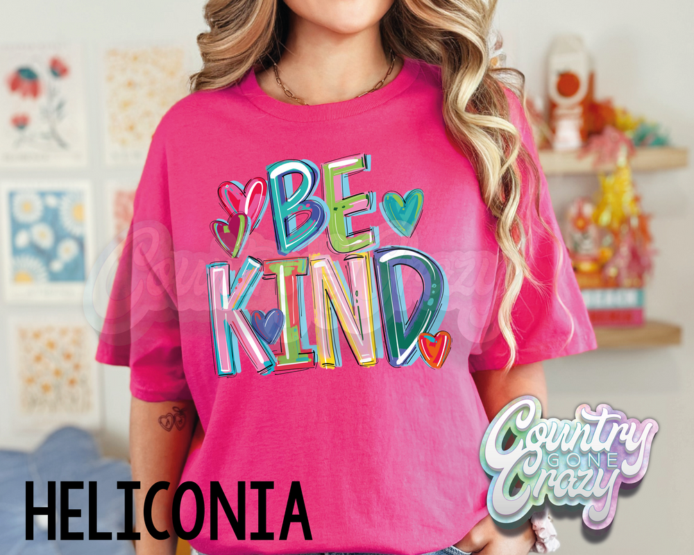 Be Kind • Splash • T-Shirt-Country Gone Crazy-Country Gone Crazy