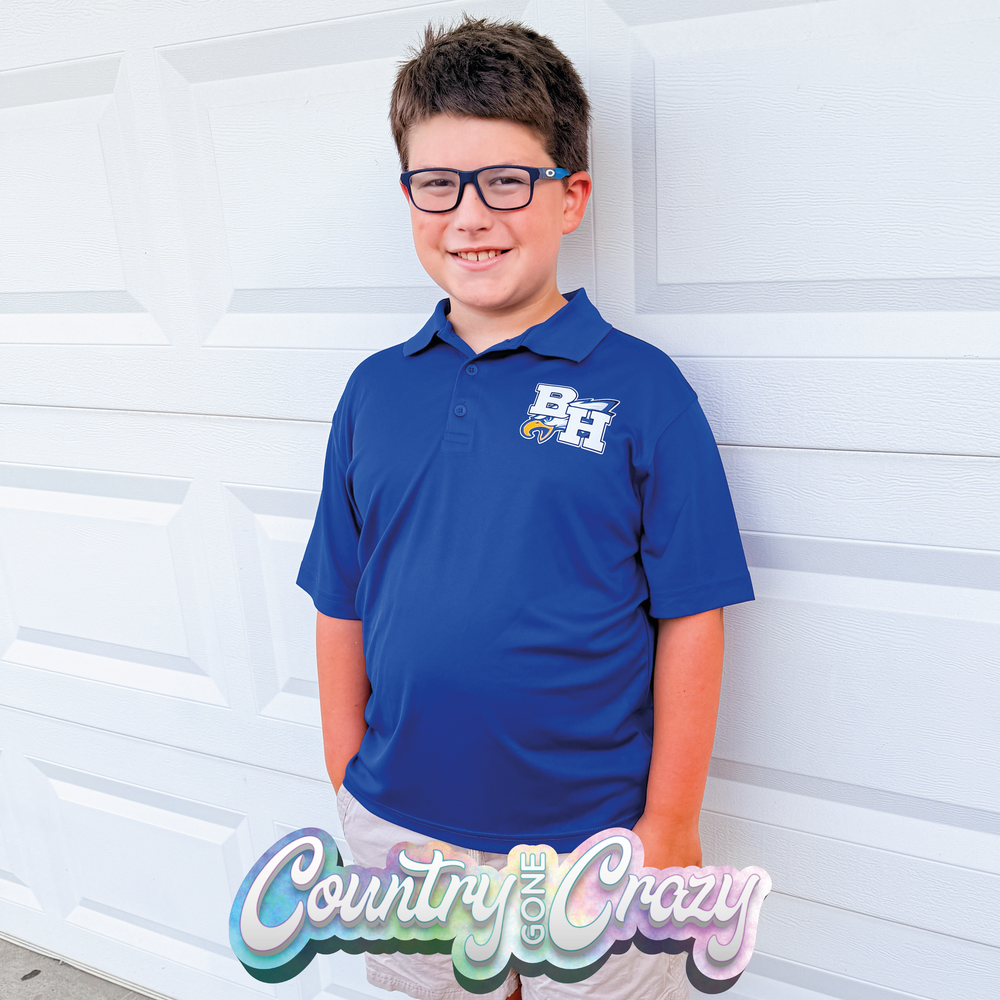 Barbers Hill - Performance Polo-BAW-Country Gone Crazy