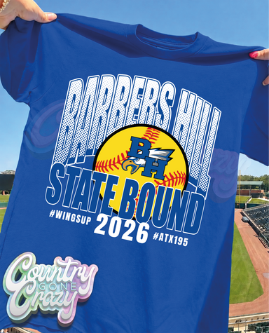 STATE BOUND - GILDAN - T-SHIRT-Country Gone Crazy-Country Gone Crazy