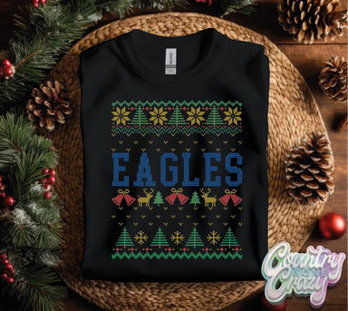 EAGLES Ugly Sweater - Sweatshirt-Country Gone Crazy-Country Gone Crazy