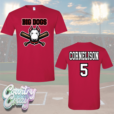 Big Dogs - Team T-Shirt-Country Gone Crazy-Country Gone Crazy