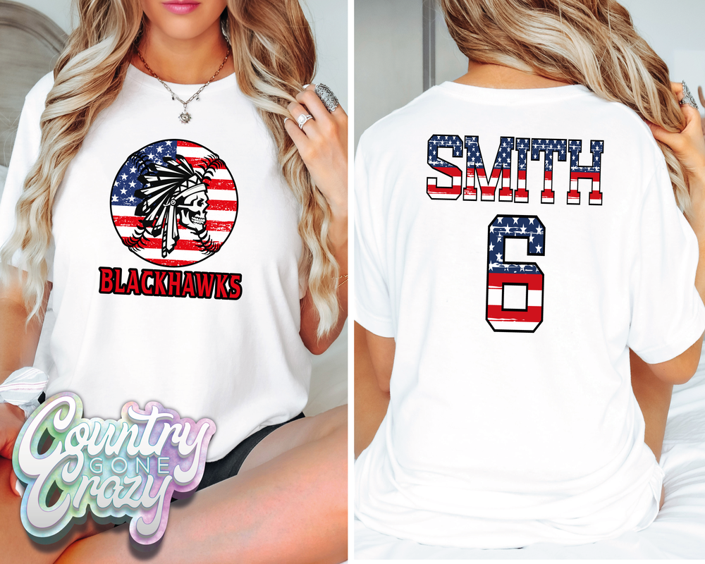 BlackHawks - T-Shirt-Country Gone Crazy-Country Gone Crazy