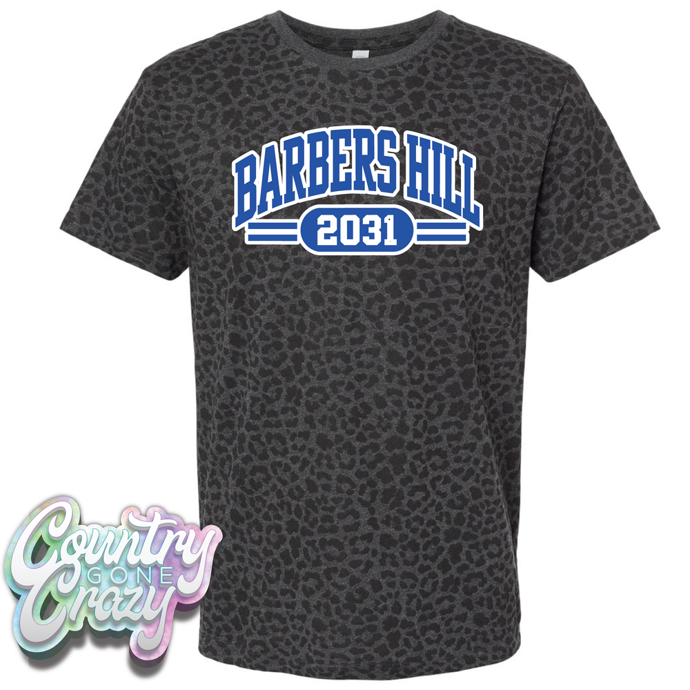 BH Class of 2031 - Black Leopard T-Shirt-LAT-Country Gone Crazy