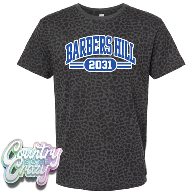 BH Class of 2031 - Black Leopard T-Shirt-LAT-Country Gone Crazy