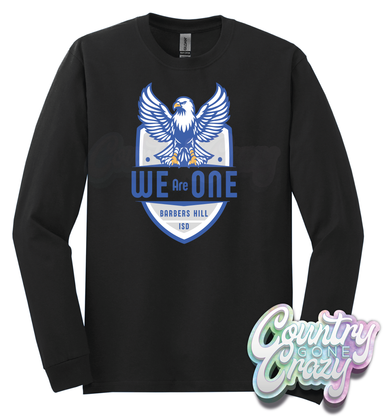 We Are One - Barbers Hill - Long Sleeve T-Shirt-Country Gone Crazy-Country Gone Crazy