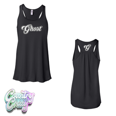GHOST Fastpitch Softball - Flowy Racerback Tank Top-BAW-Country Gone Crazy
