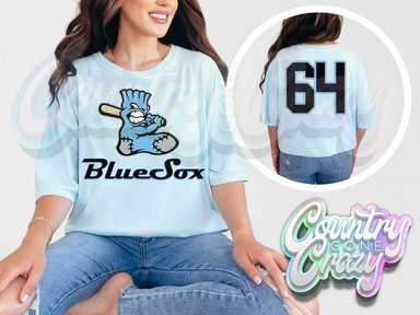 BLUE SOX // COMFORT COLORS-Country Gone Crazy-Country Gone Crazy