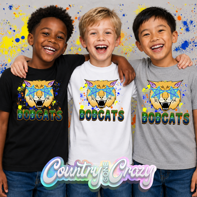 BOBCATS > SPLASH CHAOS >-Gildan-Country Gone Crazy