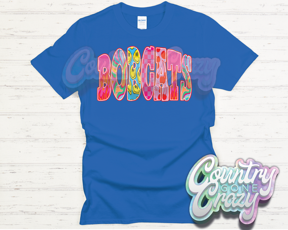 BOBCATS // GOOD VIBES // T-Shirt-Country Gone Crazy-Country Gone Crazy