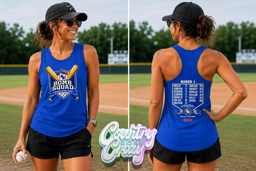 BOMB SQUAD // MINOR 1 // WOMEN'S RACERBACK TANK TOP