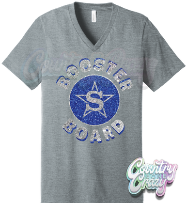 STERLING RANGERS // BOOSTER BOARD // ATHLETIC B.B VNECK-Country Gone Crazy-Country Gone Crazy