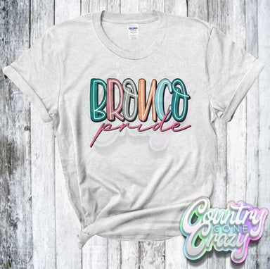 Bronco Pride Doodle ~ T-Shirt-Country Gone Crazy-Country Gone Crazy
