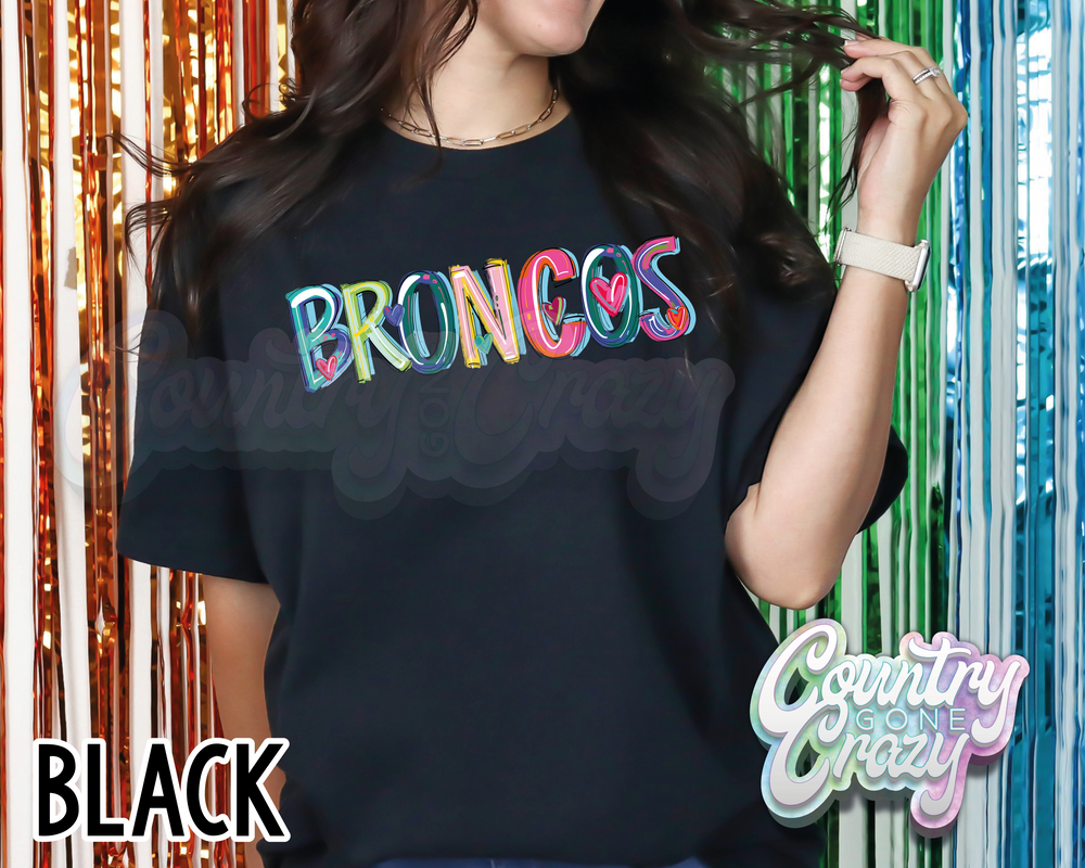 Broncos • Splash • T-Shirt-Country Gone Crazy-Country Gone Crazy