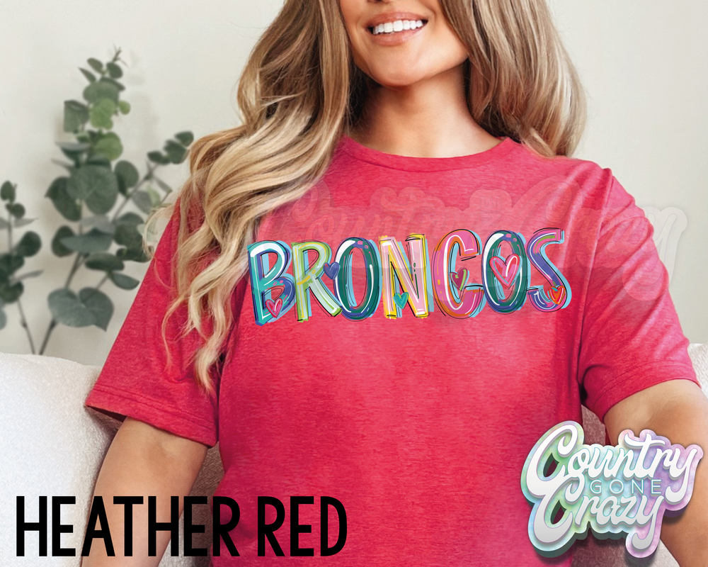 Broncos • Splash • T-Shirt-Country Gone Crazy-Country Gone Crazy