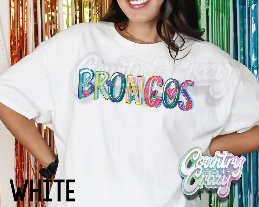 Broncos • Splash • T-Shirt-Country Gone Crazy-Country Gone Crazy